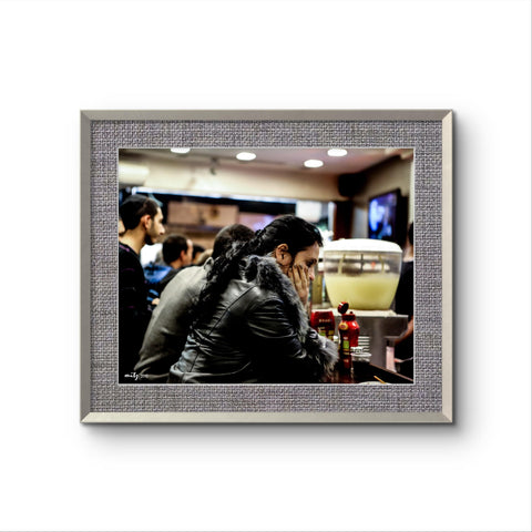 Quiet Moment at The Bar
