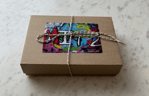 Artistic Postcard Box