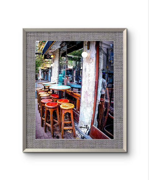 Sidewalk Café Reflections