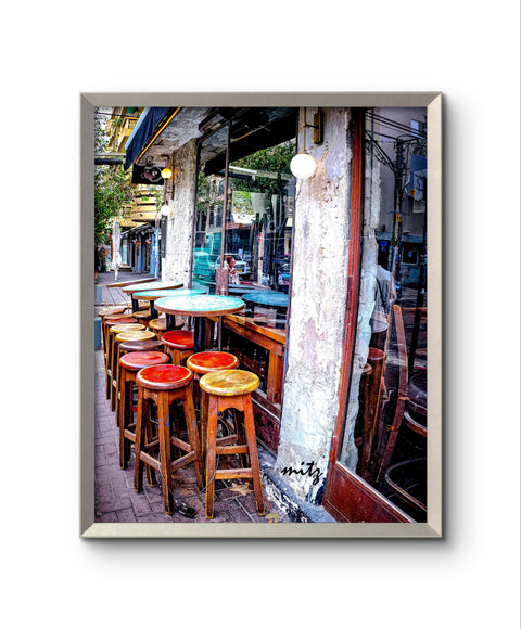 Sidewalk Café Reflections