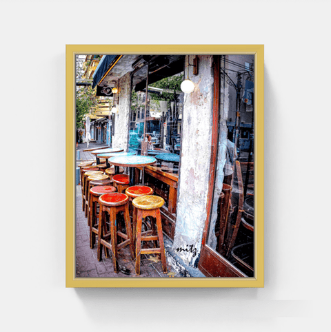 Sidewalk Café Reflections