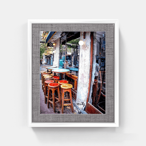 Sidewalk Café Reflections