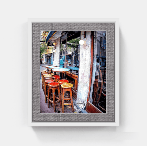 Sidewalk Café Reflections
