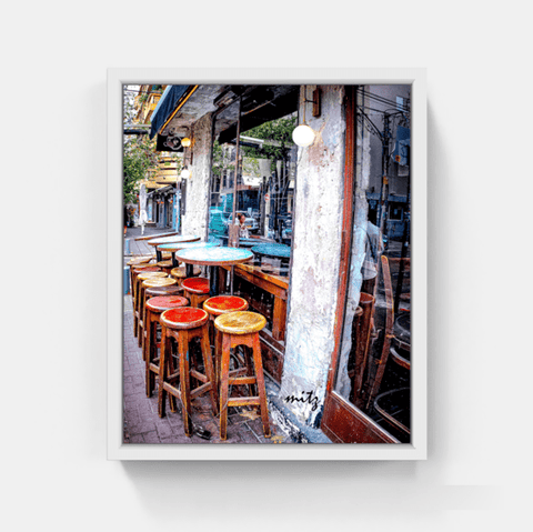 Sidewalk Café Reflections