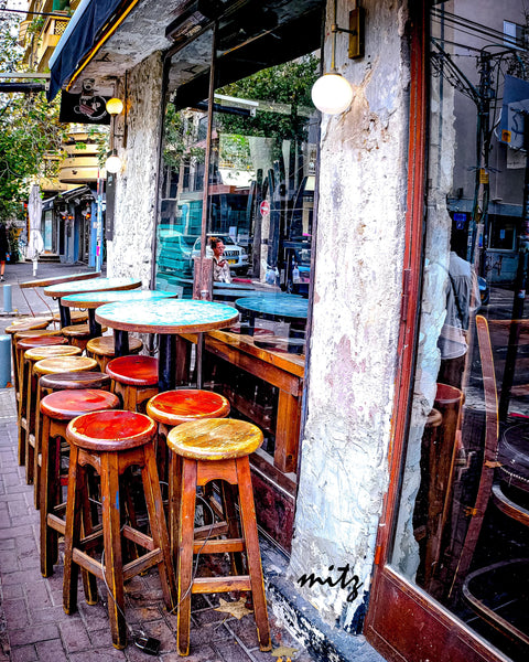 Sidewalk Café Reflections