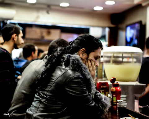 Quiet Moment at The Bar