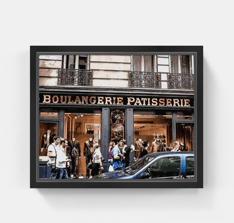 Paris Busy at Boulangerie