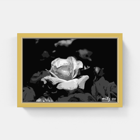 Rose P BW