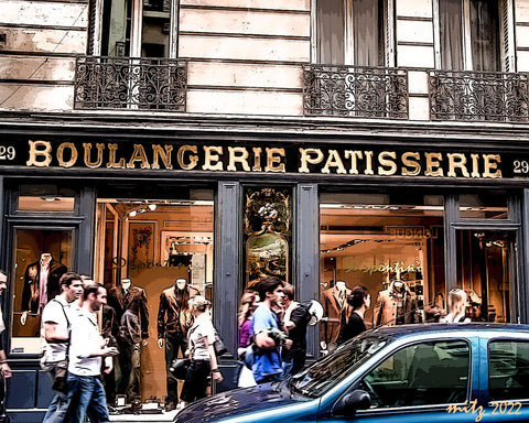 Paris Busy at Boulangerie